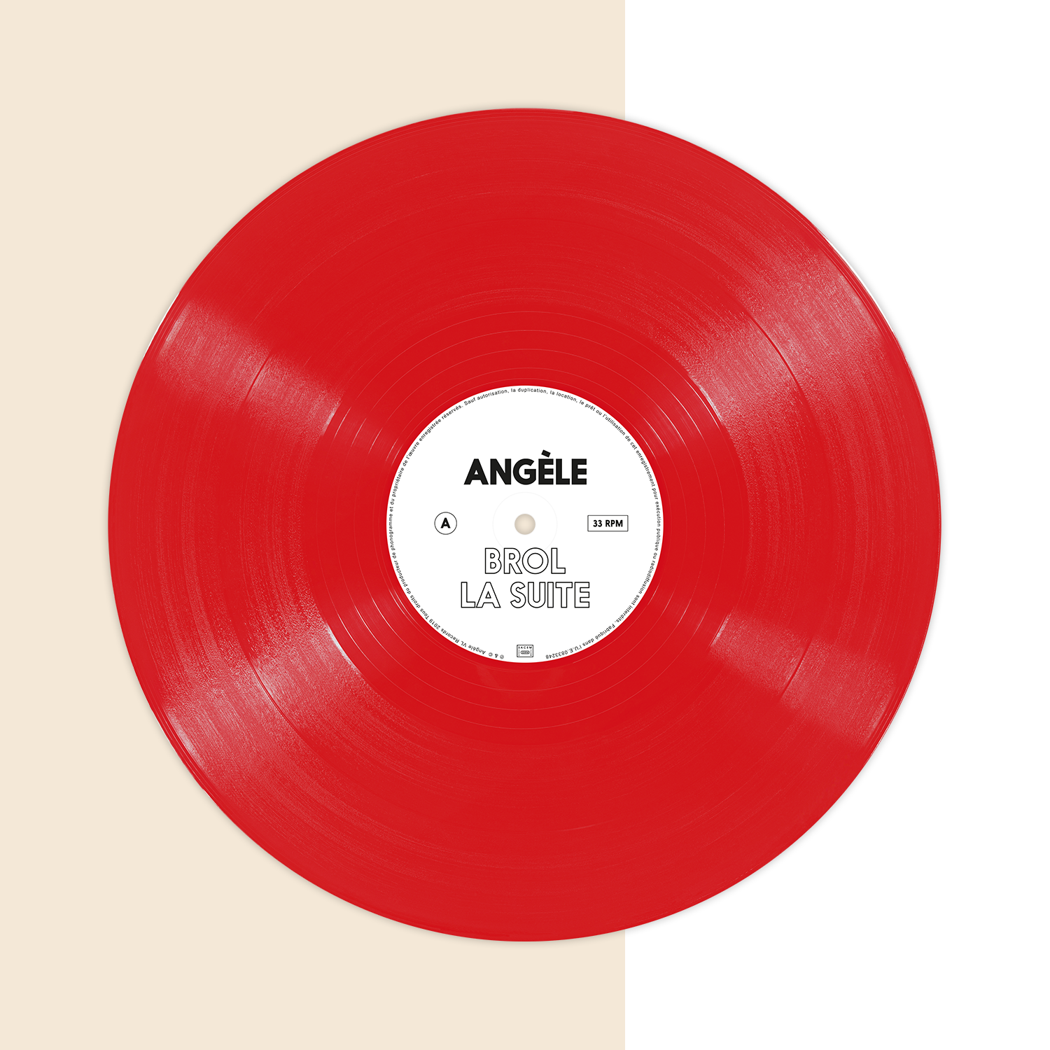 Vinyle rouge - Brol La Suite