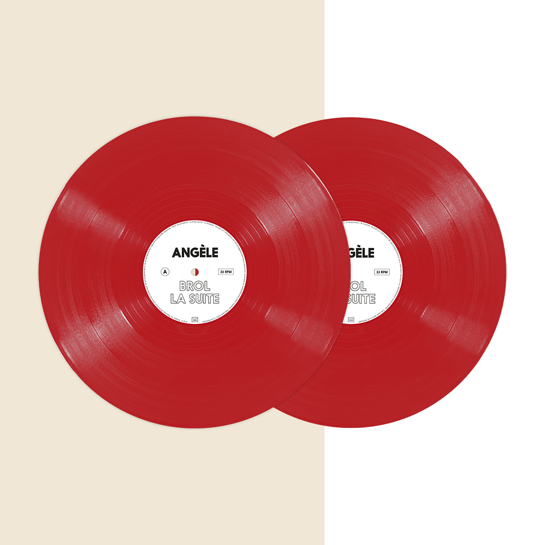 Double Vinyle Rouge - Brol La Suite