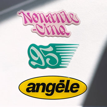 Stickers puffy Angèle