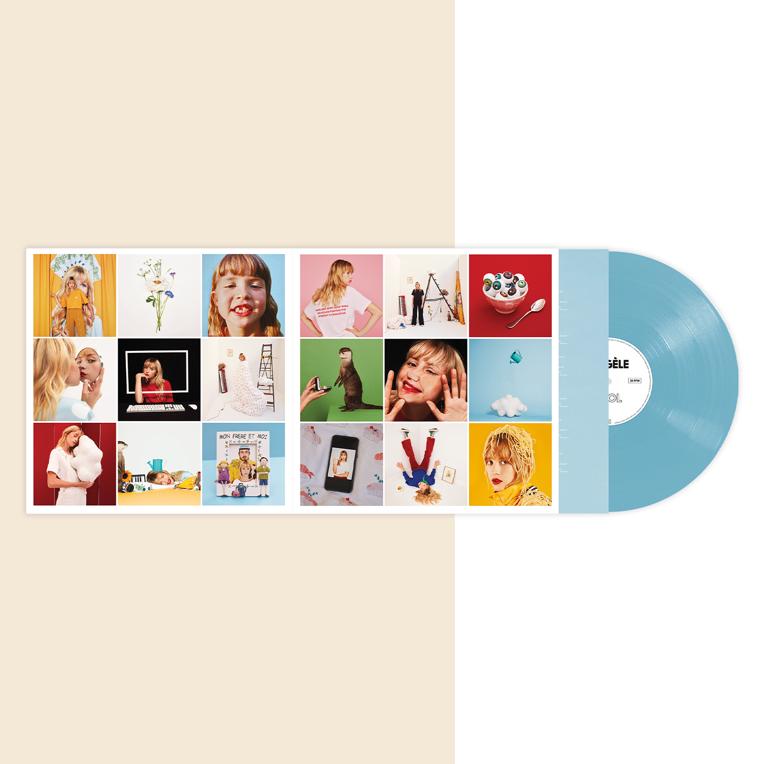 Pack Brol (vinyle bleu) + Brol La Suite (vinyle blanc)