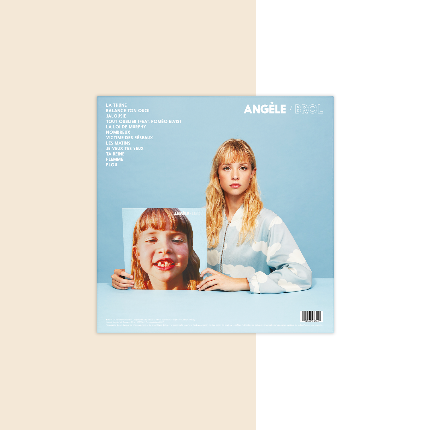 Pack Brol (vinyle bleu) + Brol La Suite (vinyle blanc)