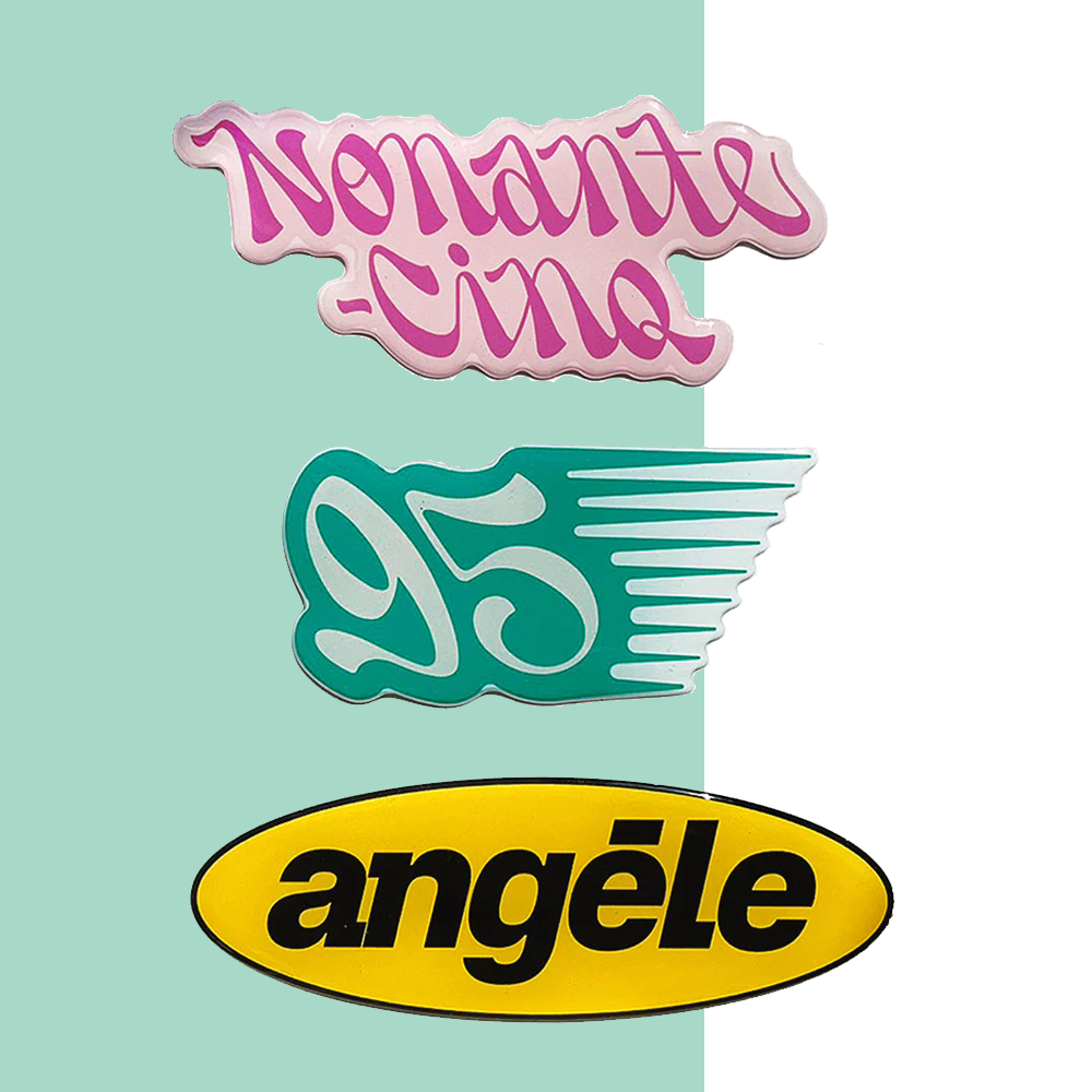 Stickers puffy Angèle