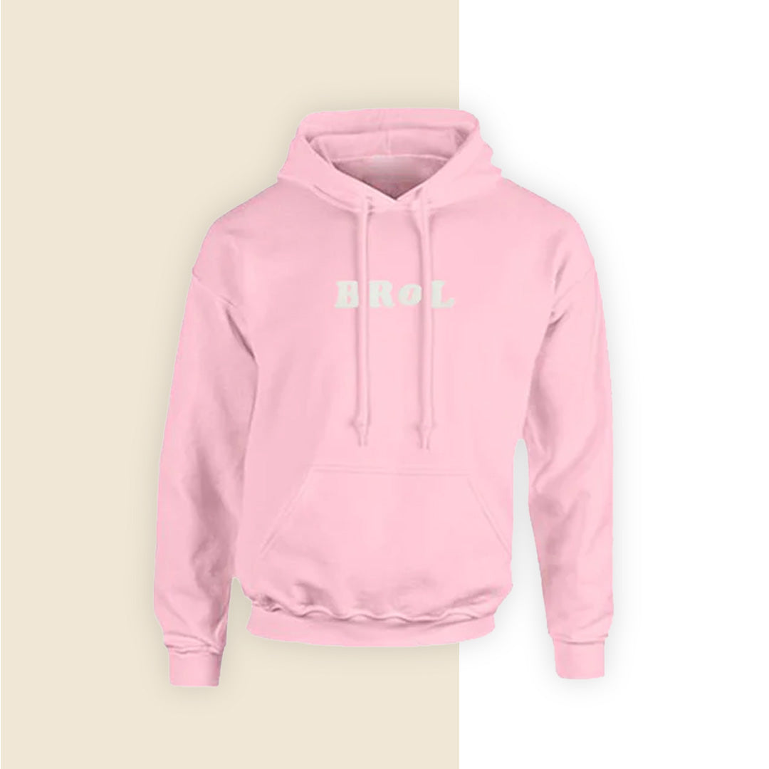 Sweat | Sweat Brol Rose Pâle en coton recyclé